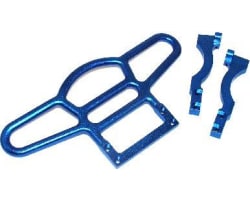 Tamiya Terra Crusher Blue Aluminum Front Super Bumper photo