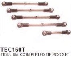 Tamiya Terra Crusher Titanium Full Tie Rod Set (5) photo