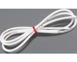 12awg Silicon Power Wire 36 inch White photo