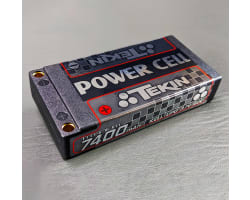 1S 7400mAh 160C 5mm Bullets Titanium LiPo photo