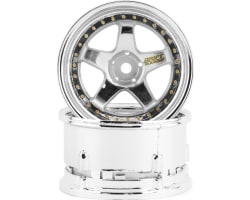 Drift Element 5 Spoke Drift Wheels (Triple Chrome) (2) photo