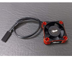 30x30x10 Hiflow Aluminum Cooling Fan (Black/Red) photo