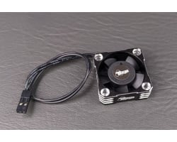 30x30x10 Hiflow Aluminum Cooling Fan (Black/Silver) photo