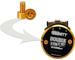 Aluminum Timing Screws Non-Magnetic (2) (Gold)-TEP2115 photo