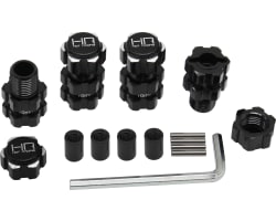 Aluminum 17mm Hex Hubs 10mm Offset Arrma 1:10 4S BLX photo