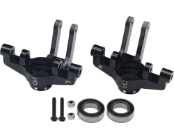 Aluminum V2 Front Steering Blocks Arrma 1:10 V2 4S photo