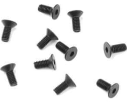 M2.5x6mm Flat Head Screws (black, 10pcs) photo