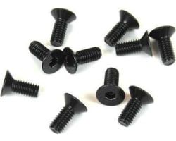 M4x12mm Flat Head Screws (Black 10 Pieces) photo