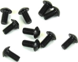 M3x6mm Button Head Screws (black, 10pcs) photo