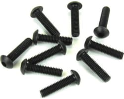 M4x16mm Button Head Screws- Black 10 pieces photo