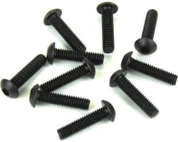 M4x16mm Button Head Screws- Black 10pcs photo