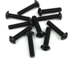 M4x18mm Button Head Screws (Black 10 pieces) photo