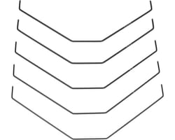 Sway Bar Set (rear bars only 1.0 1.1 1.2 1.3 1.4mm EB410 photo