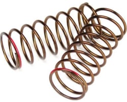Shock Spring Set front 1.4x8.75 4.37lb/in 50mm Red photo