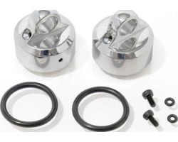 Shock Caps (polished 7075 emulsion/vented/standard 2 pieces) photo