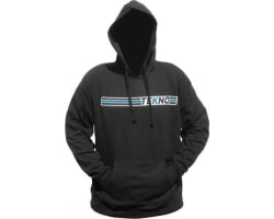 Stripe Pullover Hoodie (horizontal design black) - XX-Large photo