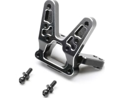 Rear Bulkhead Aluminum Black: 22S Sprint photo