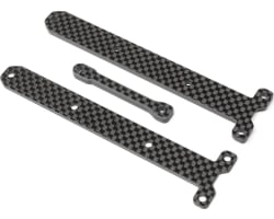 Carbon Chassis Brace Supports 1.5 & 3.5mm: 22X-4 photo