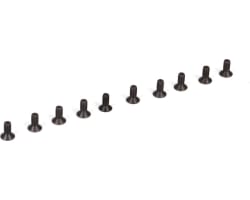 M2.5x6mm FHCS Flat Head Cap Screws (10) photo