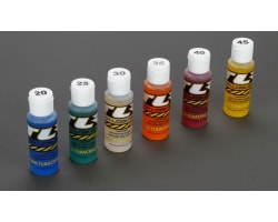 Silicone Shock Oil 6 Pack 20-45wt 195-610cst 2oz each photo