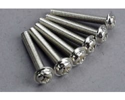 Screws 3x20mm washerhead machine (6) vintage photo