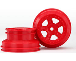 Latrax Wheels Sct Red Beadlock Style Dual Profile (1.8 Inner 1.4 photo