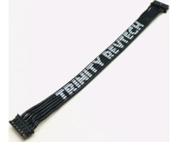 Flat Sensor Wire With TRINITY Logo Black 100mm photo