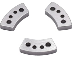 Aluminum Hard Anodized Slipper Clutch Pads (3) - TRA photo