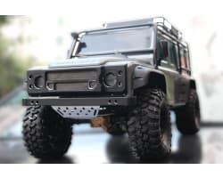 Black Anodized Aluminum Grille: TRX4 Defender Body photo