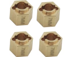 Brass Stock Wheels hub+1.5mm wide hex TRX4-M photo