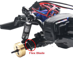 Flex Blades Suspension Mount 1/18 TRX4M photo