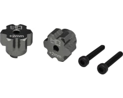 Aluminum Wide wheel hub +2mm T3-01 photo