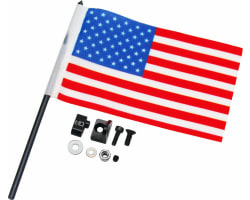 1/18 Old Glory flag anglr Alum. Mount TRX4MT photo