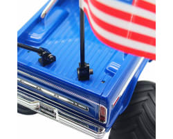 1/18 Old Glory flag anglr Alum. Mount TRX4MT photo