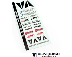 Vanquish Products Sticker Sheet photo