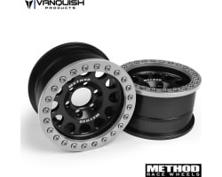 Method 1.9 Race Wheel 105 Black/Clear Anodized 2 photo