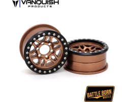 1.9 Aluminum Battle Born Wheels Kilo Beadlock Wheels Bronze photo