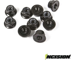 4mm Flanged Wheel Lock Nuts (10) photo