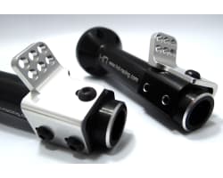 Aluminum Rear Axle Tubes (2) - Vaterra Twin Hammers photo