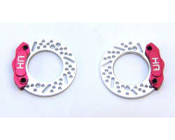 Brake Disc Red Caliper 22mm - 1/16slas photo