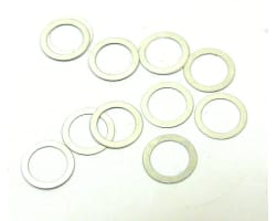 5x6x0.1mm Steel Shims (10) photo