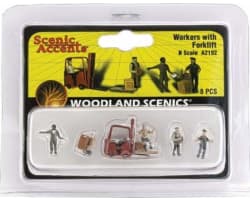 N Workers w/Forklift photo