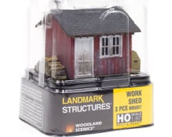 HO Built-Up Work Shed photo