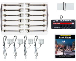 HO Scale Value Pack - Double Lamp Post photo