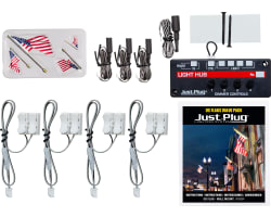 Wall Mount Flag with Spotlight Value Pack photo