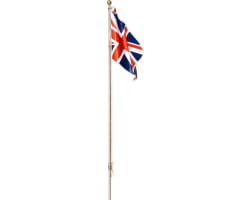 Medium Union Jack Flag Pole photo