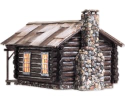 N-Scale Cozy Cabin photo