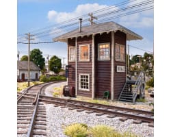 HO Interlocking Tower photo