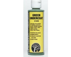 Woodland Scenics 1228 Earth Color Green Undercoat 8oz photo