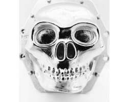 Metal Skull AR60 Diff Cover (Chrome) - Axial Yeti Wraith AX10 photo